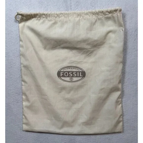 Fossil Gaby Crossbody Bag Metallic Bronze Leather Shoulder Messenger Bag Purse